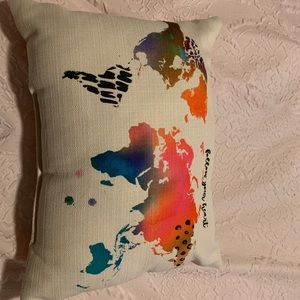 Work map pillow